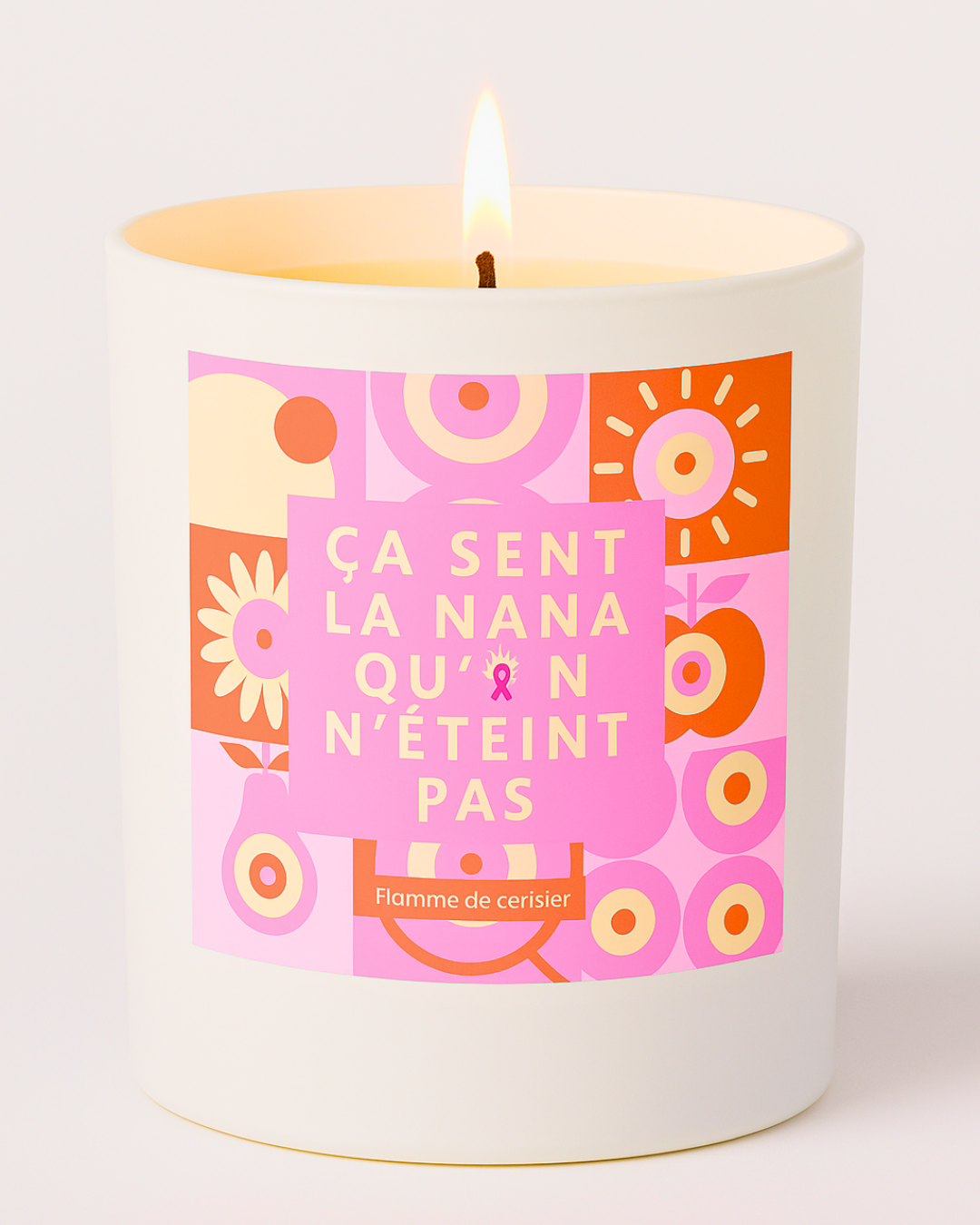 Bougie Edition Octobre Rose